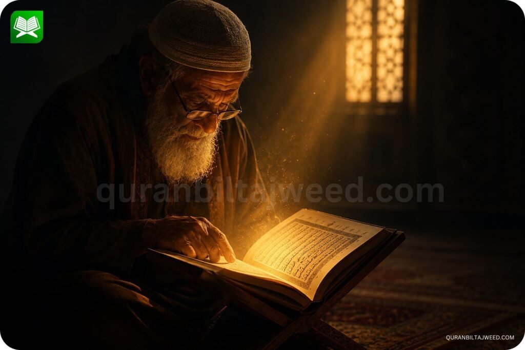 Children learning tajweed online to avoid common Quran recitation mistakes